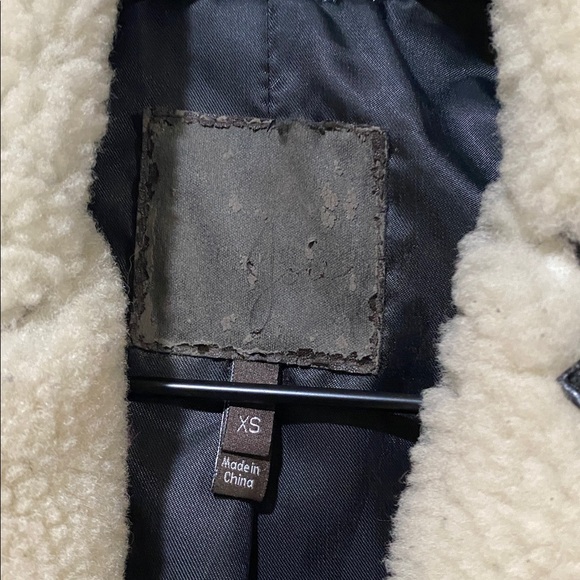 One day sale Joie Ailey 100% leather shearling jacket - Picture 12 of 16